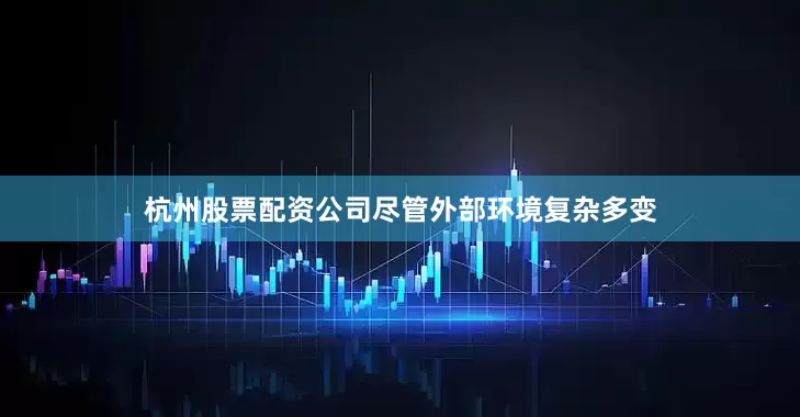 杭州股票配资公司尽管外部环境复杂多变